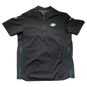 Nike New York Jets Pullover Zip Jacket - NFL Onfield Apparel - Large